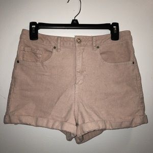 Corduroy shorts